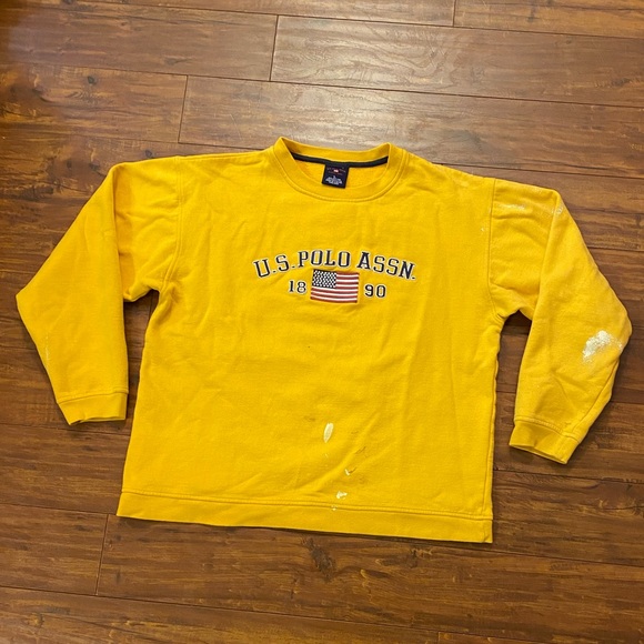 VTG U.S. Polo Association Crewneck Sweater, Size: Large - Picture 4 of 10